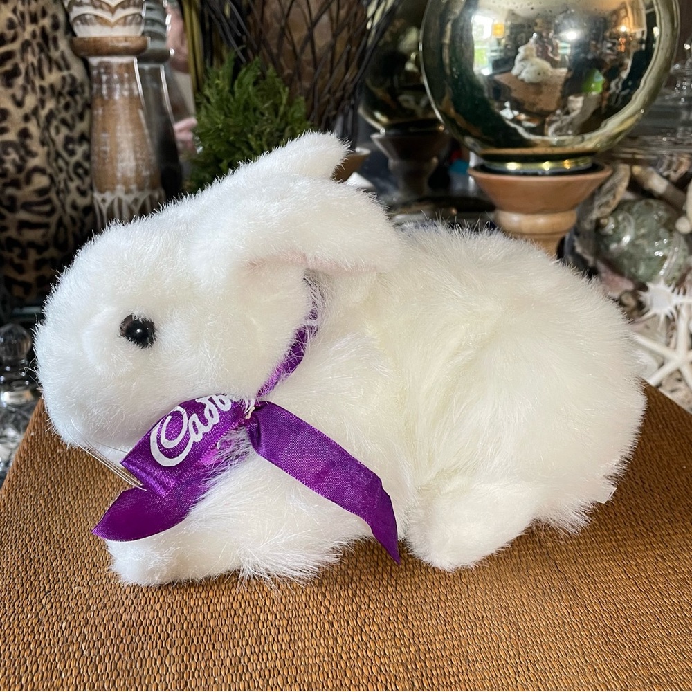 Cadbury Egg White Easter bunny rabbit stuffed animal plush